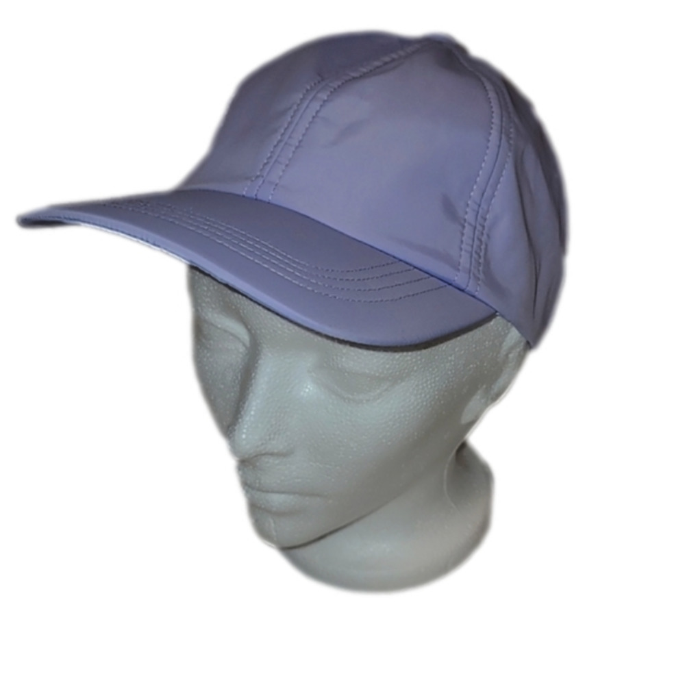 NWT EMANUEL Geraldo Nylon Light Purple baseball cap  waterproof